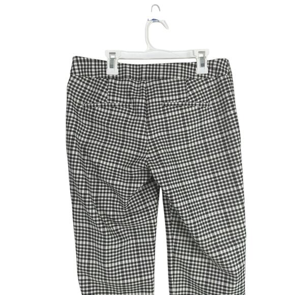 Express Black & White Check Pattern Columnist Pants - Picture 4 of 8